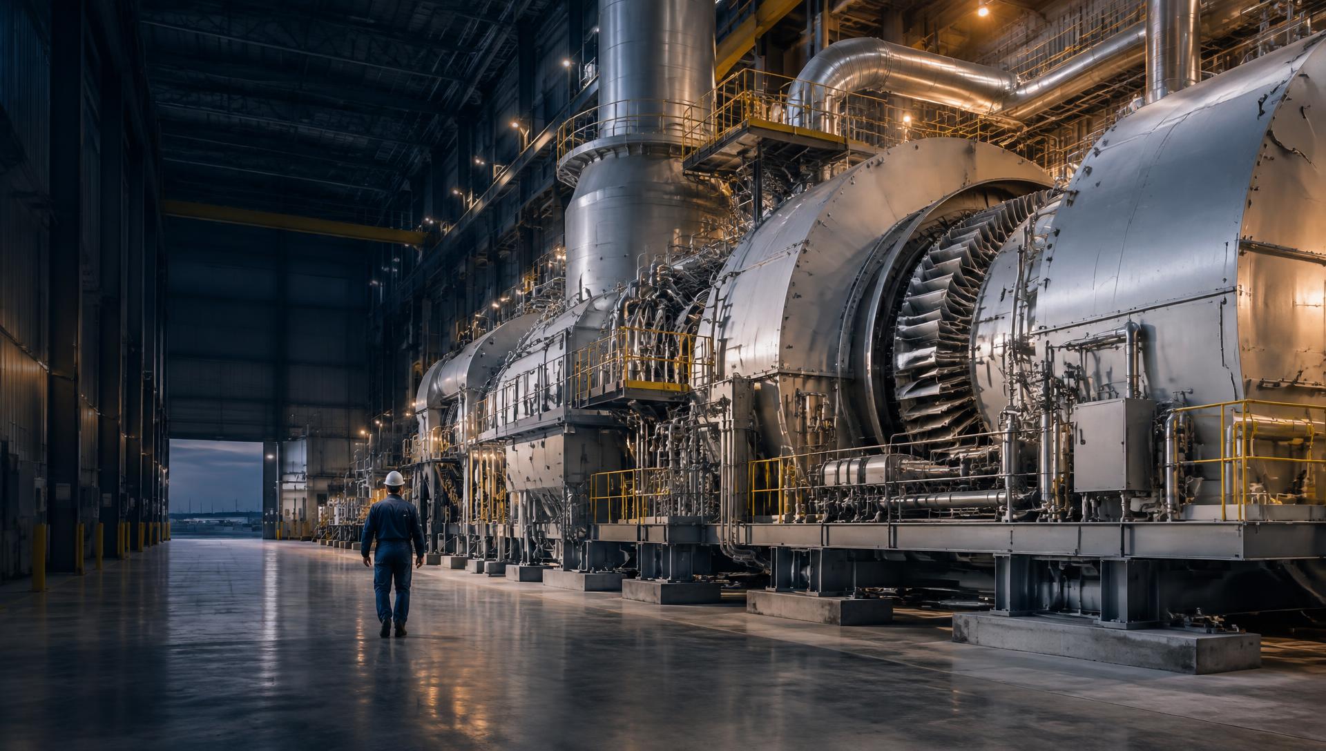 Gas turbine generation hall